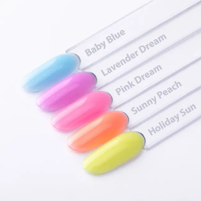SUNNY PEACHGel costruttore arancio Hemafree Milky dream Mollynails 15 gr