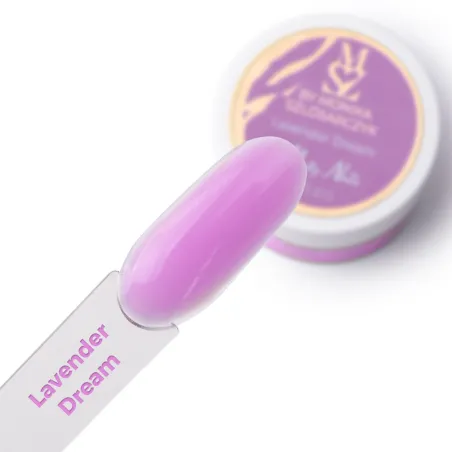 LAVANDER DREAM Gel costruttore lilla Hemafree Milky dream Mollynails 15 gr