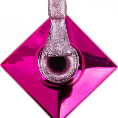 443 Mollynails Colore Smalto semipermanente Glitter Soakoff CAT EYE WOMANITY 8gr