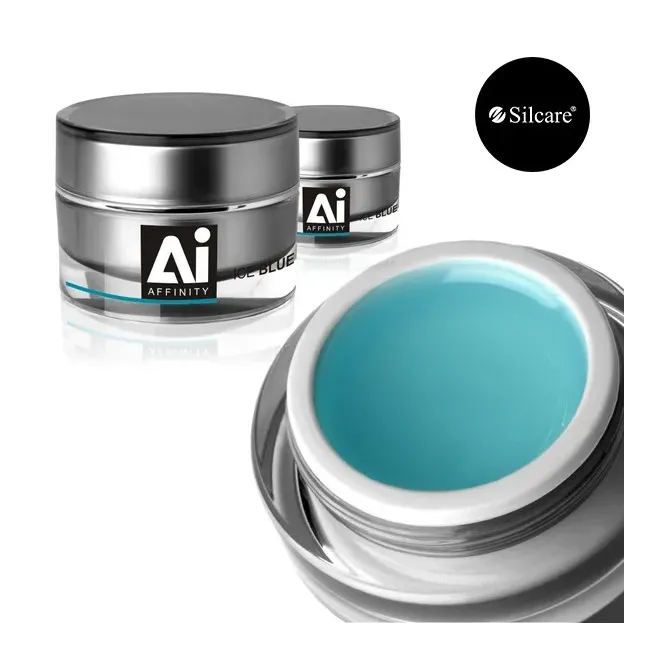Gel costruttore ICE BLUE Affinity Silcare 100 gr, unghie Silcare, GEL COSTRUTTORI unghie.