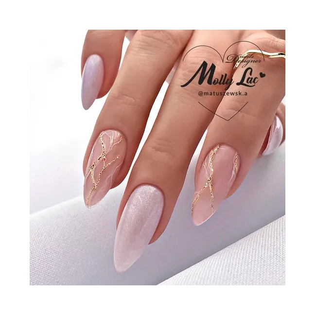 475 Mollylac Colore Smalto semipermanente Glitter Soakoff MACARONS 10gr
