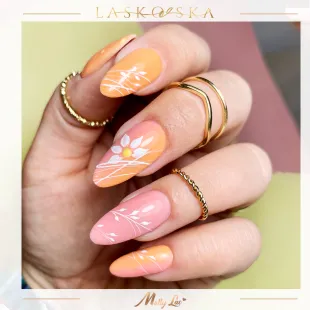 477 Mollylac Colore Smalto semipermanente Glitter Soakoff MACARONS 10gr 2