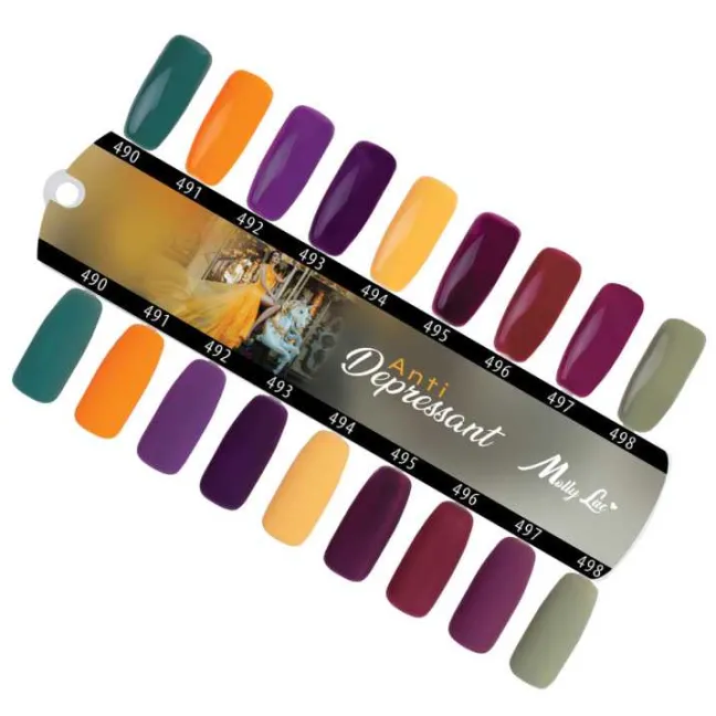 Kit 9 semipermanenti ANTIDEPRESSANT Mollylac 10 gr
