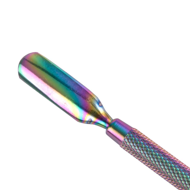 Spingicuticole pusher doppia punta in acciaio