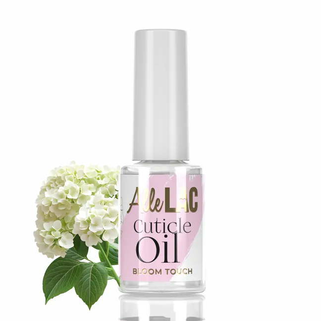 Olio cuticole idratante con pennellino BLOOM TOUCH Allelac 7 ml
