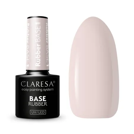 BASE RUBBER 01 Base ibrida semipermanente rinforzato cover Claresa 5 gr