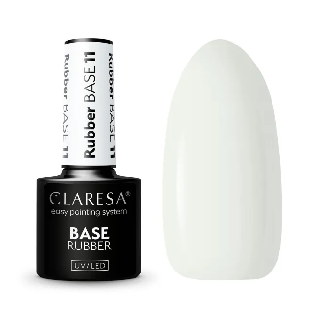 RUBBER 11 Base ibrida trasparente Claresa 5 gr
