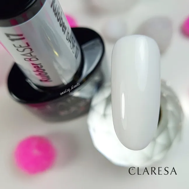 RUBBER 17 Base ibrida bianco latte Claresa 5 gr