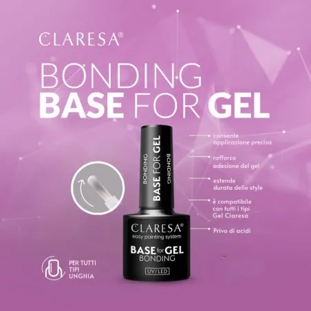 BONDING BASE Base ibrida per gel Claresa 5 ml