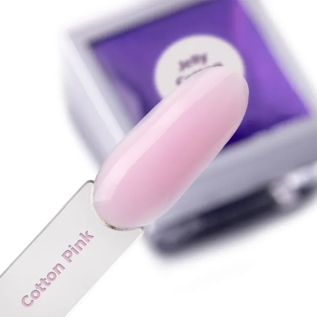 JELLY COTTON PINK 50gr Gel costruttore denso tissotropico Allepaznokcie 50 ml