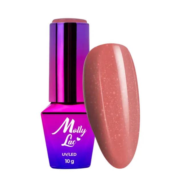 470 Mollylac Colore Smalto semipermanente Glitter Soakoff MACARONS 10gr