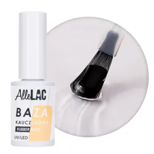 RUBBER BASE CLEAR Hybrid gel Allelac 5 ml