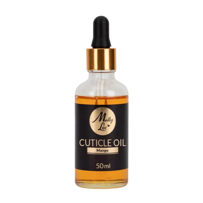 Olio MANGO Mollylac 50ml olio cuticole idratante con pipetta contagocce