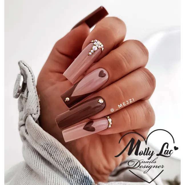 356 Mollynails Smalto semipermanente Soakoff CHOCO DREAM 8gr