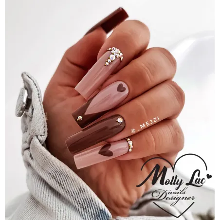 356 Mollynails Smalto semipermanente Soakoff CHOCO DREAM 8gr