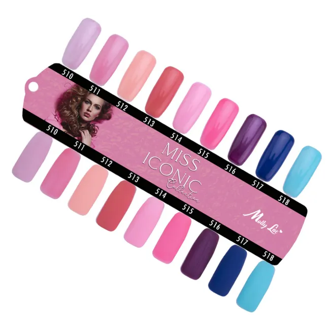 518 Mollylac Colore Smalto semipermanente Soakoff MISS ICONIC 10gr