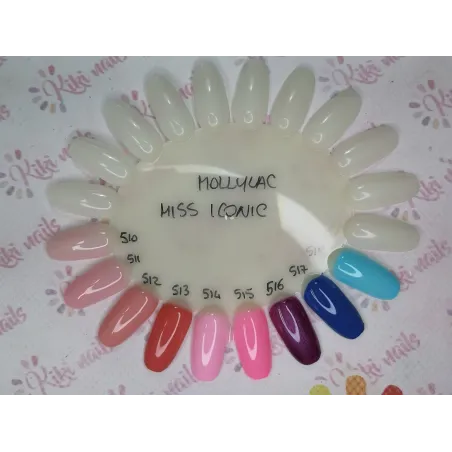 518 Mollylac Colore Smalto semipermanente Soakoff MISS ICONIC 10gr