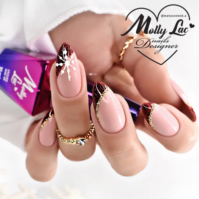524 Mollylac Colore Smalto semipermanente Soakoff Perlato I'M THE NUDELOVER 10gr