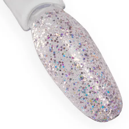 570 Mollylac Colore Smalto semipermanente Glitter Soakoff BORN TO GLOW 10gr
