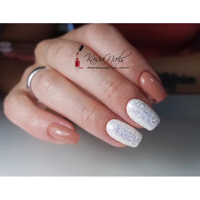 571 Mollylac Colore Smalto semipermanente Glitter Soakoff BORN TO GLOW 10gr