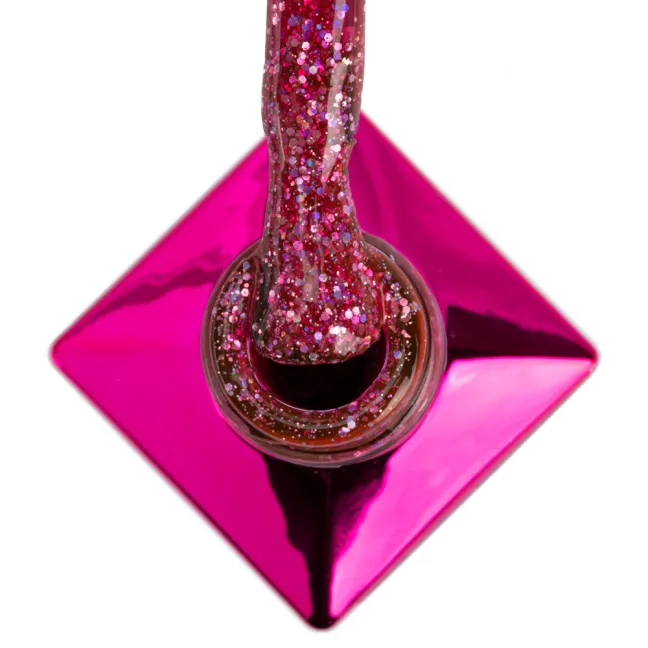 572 Mollylac Colore Smalto semipermanente Glitter Soakoff BORN TO GLOW 10gr
