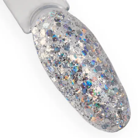573 Mollylac Colore Smalto semipermanente Glitter Soakoff BORN TO GLOW 10gr