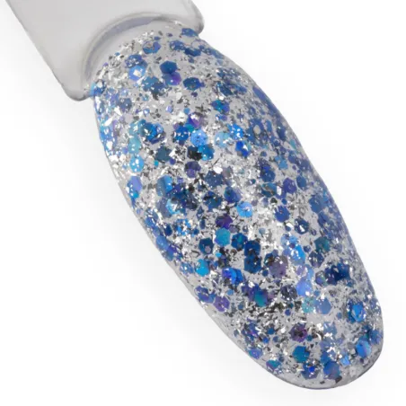 574 Mollylac Colore Smalto semipermanente Glitter Soakoff BORN TO GLOW 10gr