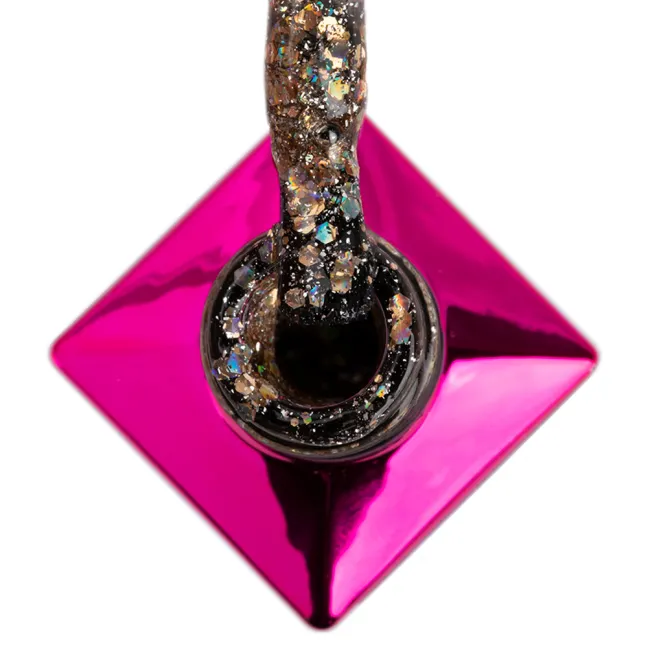 578 Mollylac Colore Smalto semipermanente Glitter Soakoff BORN TO GLOW 10gr