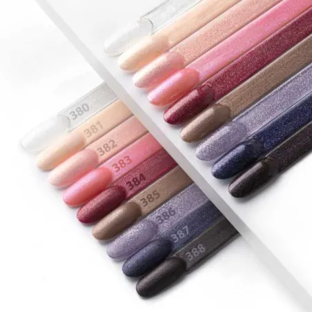 Kit 9 semipermanenti WEDDING DREAM CHAMPAGNE Mollylac 10 gr
