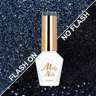 604 Mollynails Colore Smalto semipermanente Flash Soakoff FLASHING LIGHTS 2 8gr 2