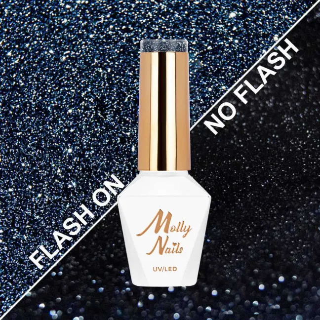 604 Mollynails Colore Smalto semipermanente Flash Soakoff FLASHING LIGHTS 2 8gr
