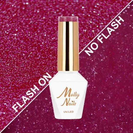 606 Mollynails Colore Smalto semipermanente Flash Soakoff FLASHING LIGHTS 2 8gr