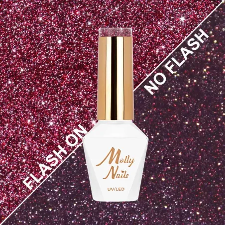 613 Mollynails Colore Smalto semipermanente Flash Soakoff FLASHING LIGHTS 3 8gr