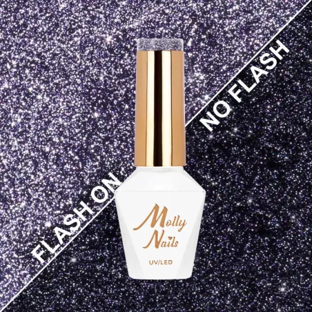 614 Mollynails Colore Smalto semipermanente Flash Soakoff FLASHING LIGHTS 3 8gr