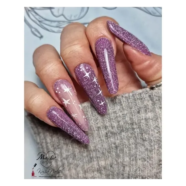 615 Mollynails Colore Smalto semipermanente Flash Soakoff FLASHING LIGHTS 3 8gr