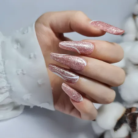 Polygel Acrygel NEW GLITTER Bsn 50 gr