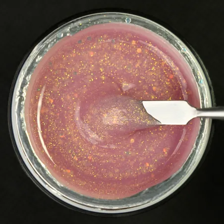 Cream glam FAST COVER Builder Gel costruttore glitter denso Bsn 30ml