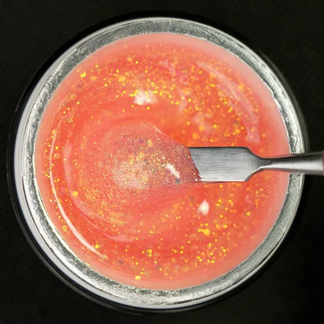 Cream glam FAST FANCY Builder Gel costruttore glitter denso Bsn 30ml