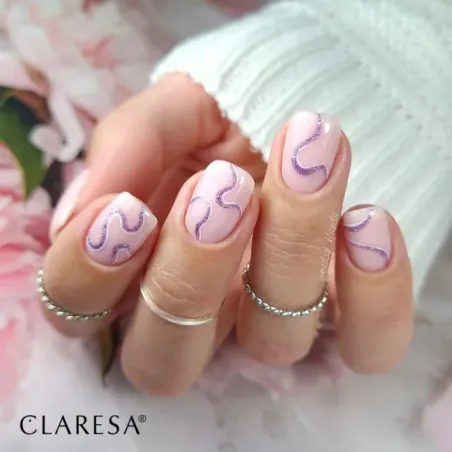 Gel costruttore Soft & Easy MILKY PINK Claresa 45 gr, unghie CLARESA, GEL COSTRUTTORI unghie.