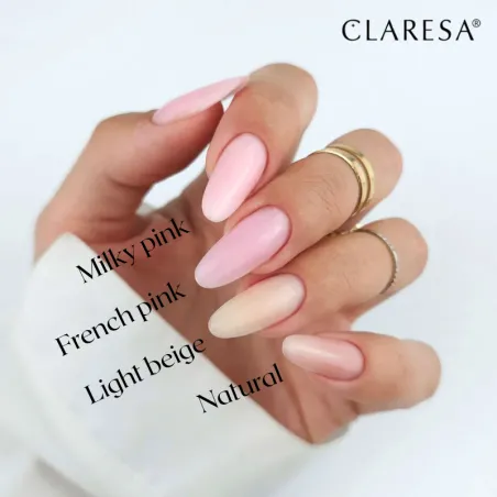 Hard & Easy LIGHT BEIGE 45gr Builder Gel costruttore cover Claresa
