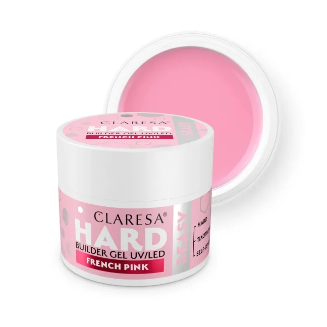 Hard & Easy FRENCH PINK 45gr Builder Gel costruttore rosa Claresa