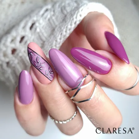 615 PURPLE Semipermanente Polish soakoff viola Claresa 5 gr