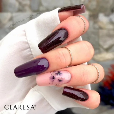 621 PURPLE Semipermanente Polish soakoff viola Claresa 5 gr