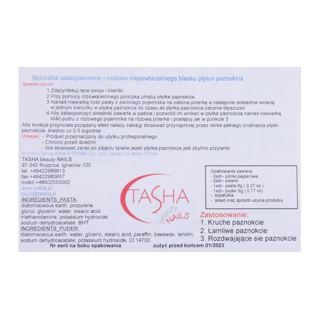 Set manicure giapponese grande P. Shine originale