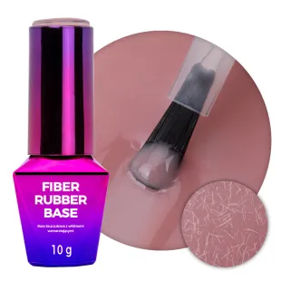 RUBBER FIBER BISCOTTI Base ibrida con fibre Mollylac 10 ml