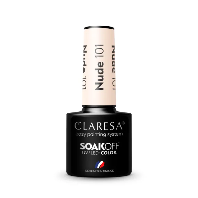 NUDE 101 Semipermanente Polish soakoff verde Claresa 5 gr