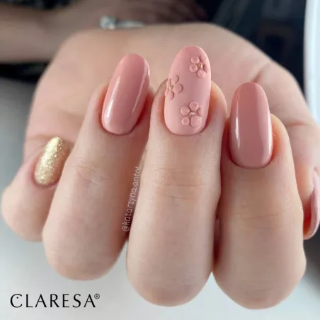 NUDE 107 Semipermanente Polish soakoff nude Claresa 5 gr