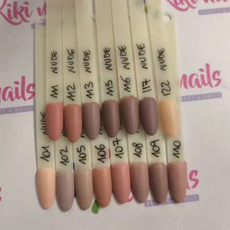 NUDE 112 Semipermanente Polish soakoff nude Claresa 5 gr