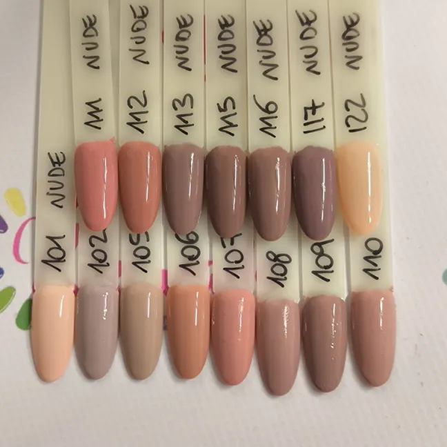 NUDE 117 Semipermanente Polish soakoff nude Claresa 5 gr