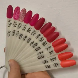 RED 412 Semipermanente Polish soakoff rosso Claresa 5 gr 2